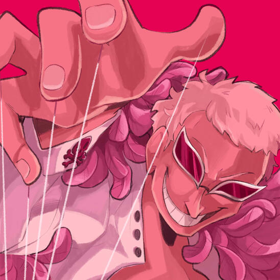 Day 27: Doflamingo ✦ One Piece